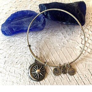 Alex and Ani Silver Celestial Alignment Cosmic Balance Charm Bracelet
